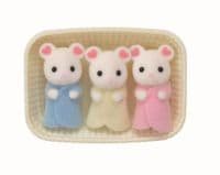 Marshmallow Mouse Triplets 5337
