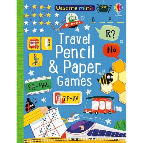 Mini Travel Games Pencil & Paper