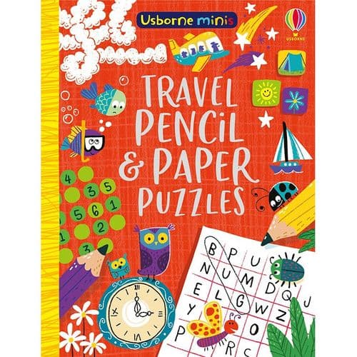 Mini Travel Puzzle Pencil & Paper