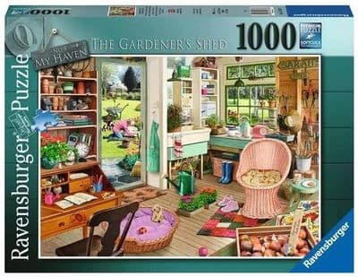 My Haven No 8, The Gardener's Shed (1000 pc)