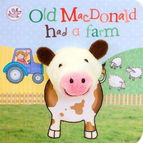 Old MacDonald Had A Farm Chunky Finger Puppet Book