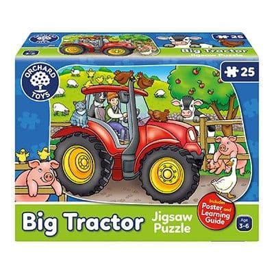Orchard Toys - Big Tractor Jigsaw Puzzle (25pc)