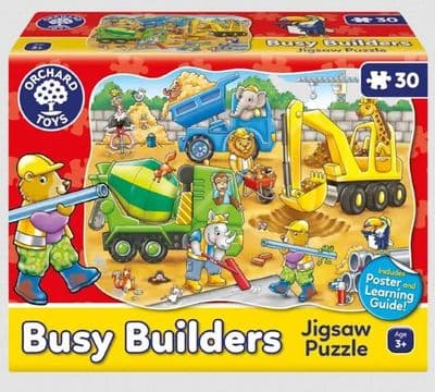 Orchard Toys  Busy Builders Jigsaw Puzzle (30pc)