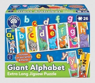 Orchard Toys  Giant Alphabet Extra Long Jigsaw Puzzle (26pc)
