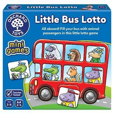 Orchard Toys - Little Bus Lotto Mini Game