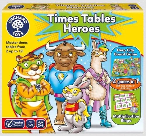 Orchard Toys - Times Table Heroes