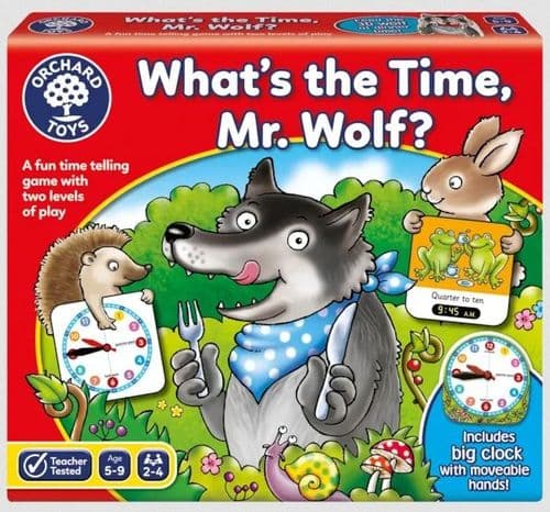 Orchard Toys - What's the Time Mr Wolf?