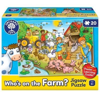 Orchard Toys - Who's On The Farm Jigsaw (20pc)
