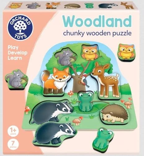 Orchard Toys - Woodland Chunky Puzzle