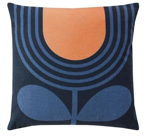 ORLA KIELY - Striped Indigo Tulip Cushion