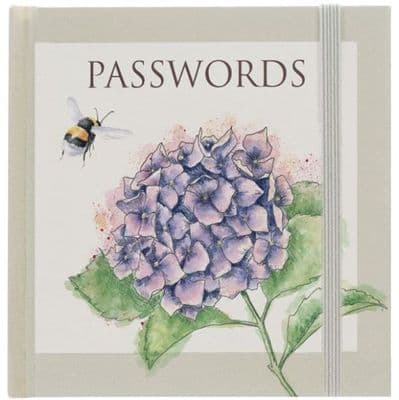 Password Book - 'Hydrangea' Bee