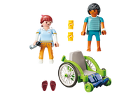 Patient in Wheelchair 70193