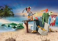 Pirate with Alligator 71473