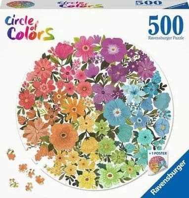 Ravensburger - Circle of Colours - Flowers (500pc)