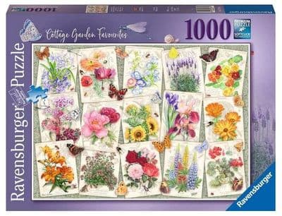 Ravensburger - Cottage Garden Favourites (1000pc)