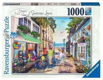 Ravensburger - Down The Lane No.3, Seaview Lane (1000pc)