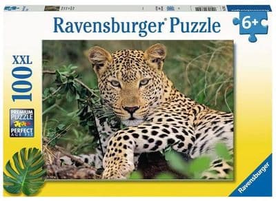 Ravensburger - Lounging Leopard  (100pc) XXL