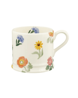 Small Mug - Poppies and Pinks