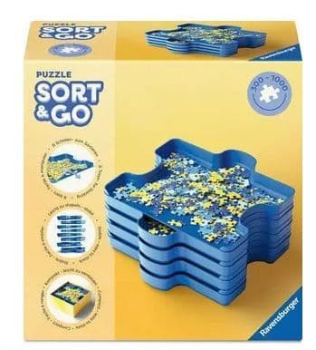 Sort & Go! Puzzle Sorting Trays x 8