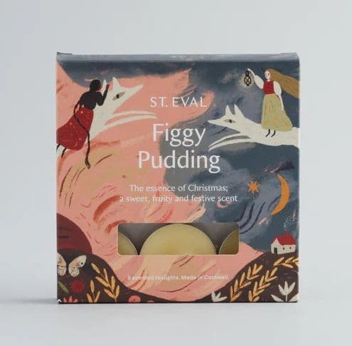 St Eval - Scented Tealights Christmas Figgy Pudding