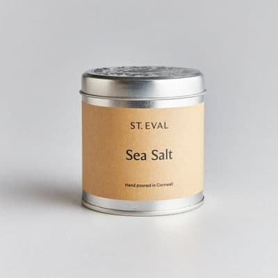 St Eval - Scented Tin Candle Sea Salt (OLD)