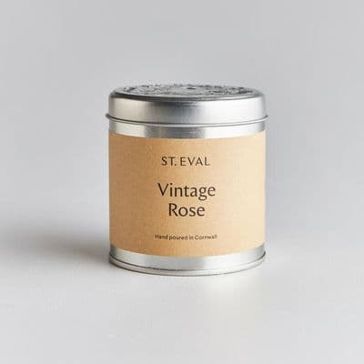 St Eval - Scented Tin Candle Vintage Rose