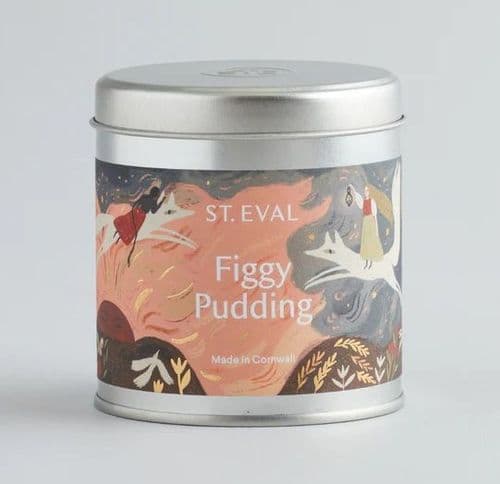 St Eval - Scented Tin Christmas Figgy Pudding