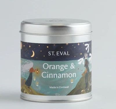 St Eval - Scented Tin Christmas Orange & Cinnamon
