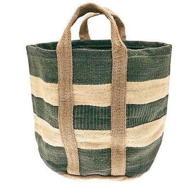 Storage Basket - Jute (Slate Blue)
