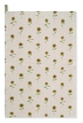 Sunflower Tea Towel (Linen)