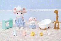 Sylvanian Families - Bath Time Bubble Siblings 5805