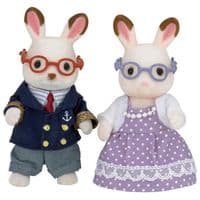Sylvanian Families - Chocolate Rabbit Grandparents 5190