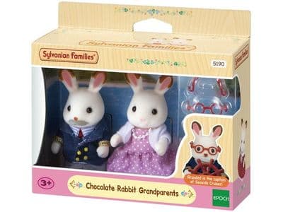 Sylvanian Families - Chocolate Rabbit Grandparents 5190