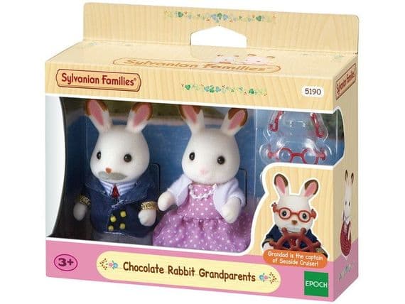 Sylvanian Families - Chocolate Rabbit Grandparents 5190