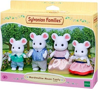 Sylvanian Families - Marshmallow Mouse Family 5308