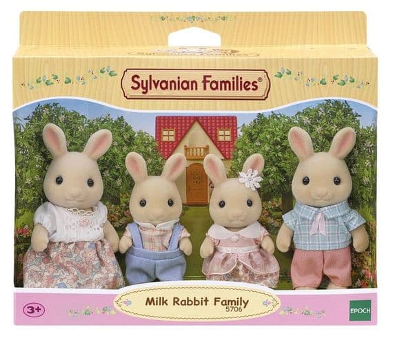 Sylvanian Families -Milk Rabbit Family 5706