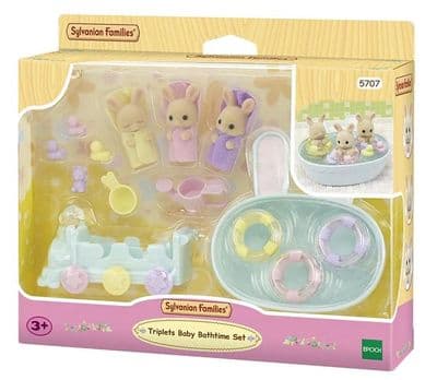 Sylvanian Families - Triplets Baby Bath time Set 5707