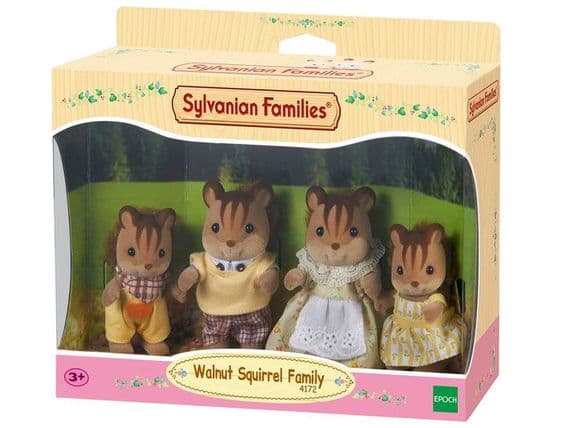 Sylvanian Families - Walnut Squirrel Family 4172