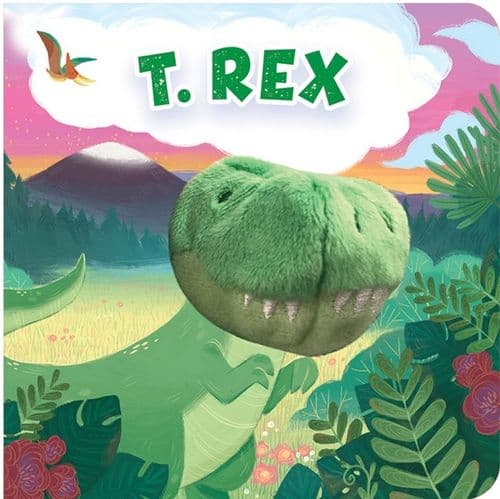 T Rex Chunky Finger Puppet Book