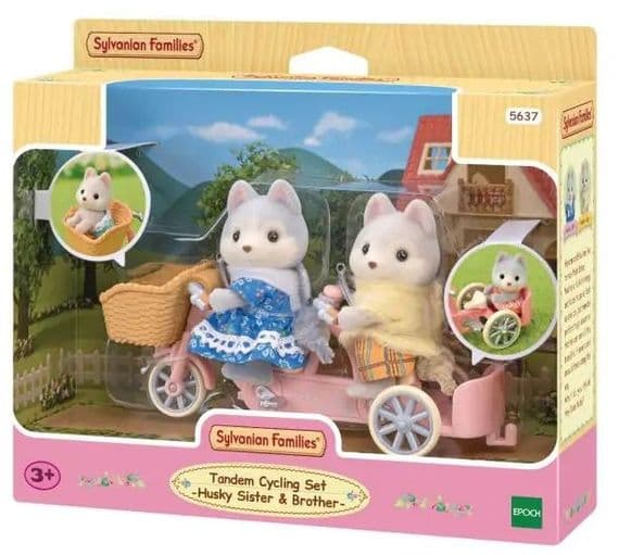Tandem Cycling Set - Husky Sister & Brother 05637