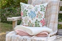 Walton & Co -  Embroidered Ambleside cushion