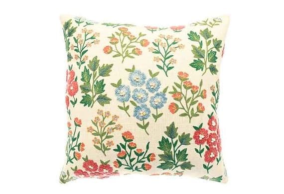 Walton & Co -  Embroidered Ambleside cushion