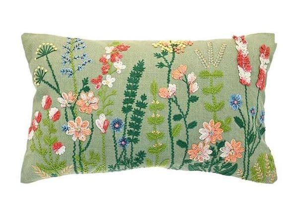 Walton & Co - Embroidered Grasmere cushion