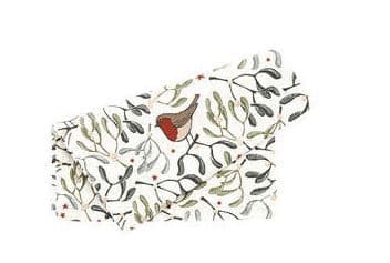 WALTON & CO - Mistletoe & Robin Napkins