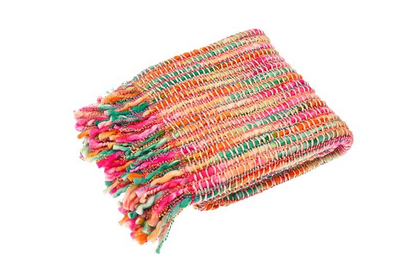 Walton & Co - Palma lambs tail throw