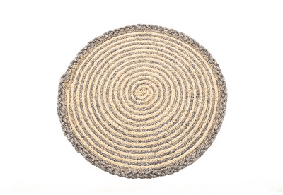 Walton & Co - Plaited Jute placemat midnight