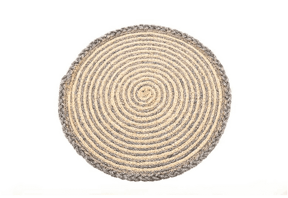 Walton & Co - Plaited Jute placemat midnight