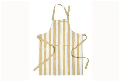 Walton  & Co - Wide stripe apron  honeydew