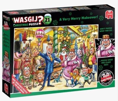 Wasgij Christmas 21- A Very Merry Makeover! (1000pc)