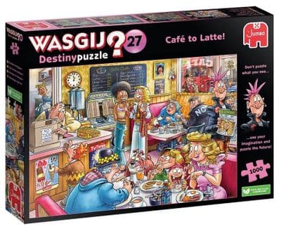 Wasgij Destiny 27 - Cafe to Latte! (1000pc)
